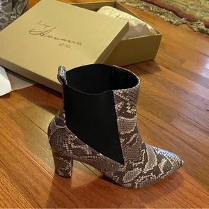 Vintage Havana Snakeskin booties